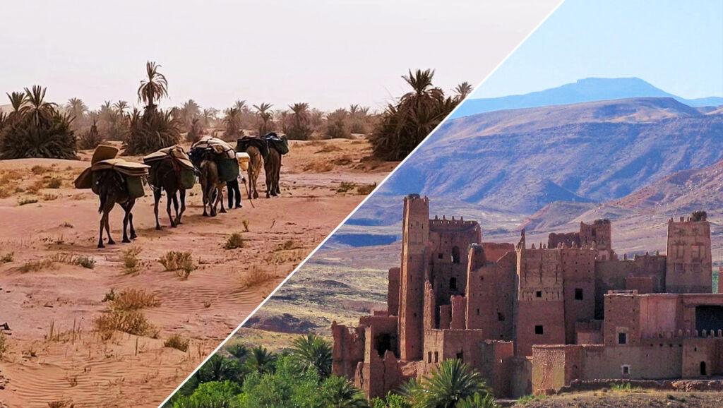 Pistes caravanières du sud marocain